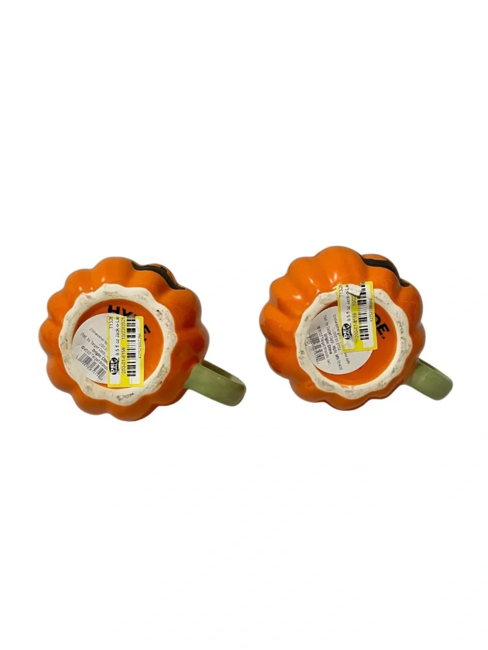 Hyde and EEK! Jack-O-Lantern Mini Figural Mug with Lid - Set of 2